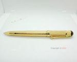 Luxury Fake Pens Bentley Ballpoint Pen Yellow Gold